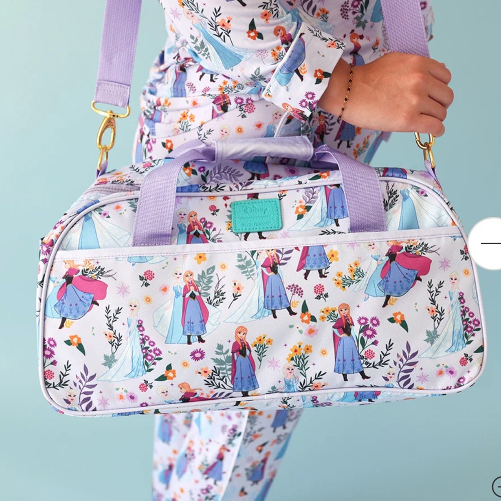 Posh peanut frozen collection. Princess Elsa & Princess Anna duffle bag